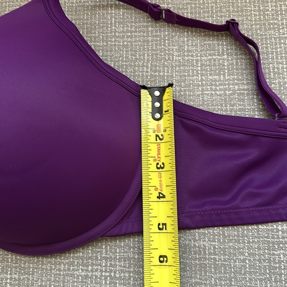 Cacique Padded Full Coverage Underwire Purple Bra size 40DDD - Picture 9 of 9